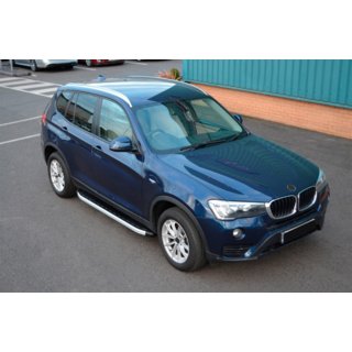 Sidetrin Fullmond (2 stk., aluminium) BMW X3 F25 2011–2018 foto 3