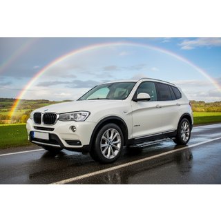 Sidetrin Rainbow (2 stk., aluminium) BMW X3 F25 2011–2018 foto 1