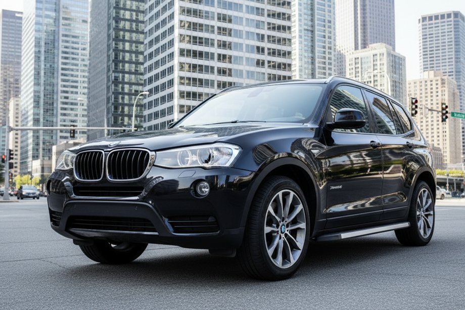 BMW X3 F25 2011–2018 Sidetrin Maya V1 (2 stk., aluminium) Image