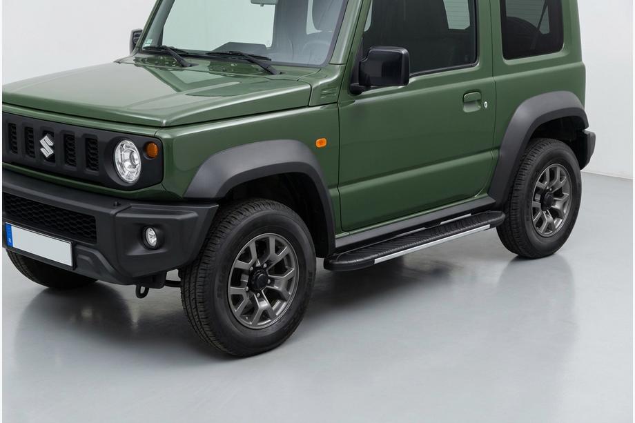 Suzuki Jimny 2018– Sidetrin Bosphore Grey (2 stk., aluminium) Image