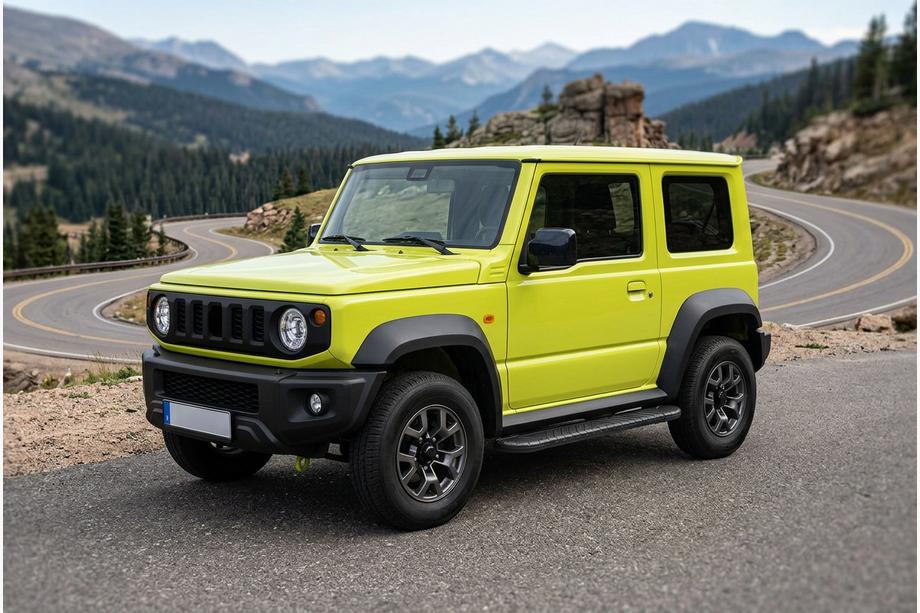 Suzuki Jimny 2018– Sidetrin Bosphore Black (2 stk., aluminium) Image