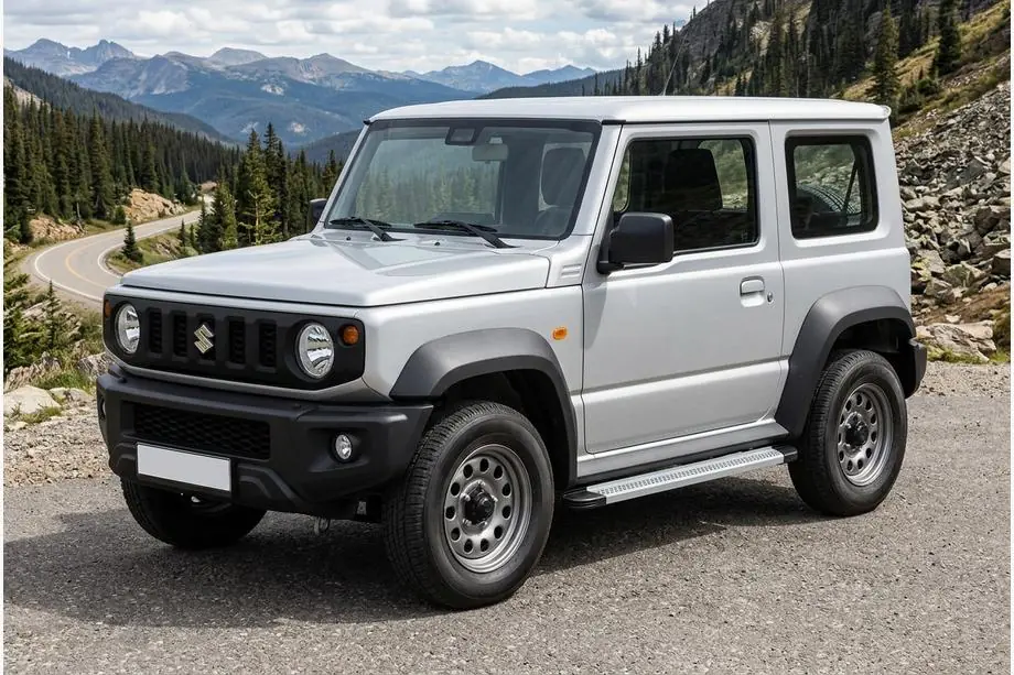 Suzuki Jimny 2018– Sideskørter Maya V2 (2 stk., aluminium) Image