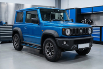 Suzuki Jimny 2018– Maya Blue sidetrin (2 stk., aluminium) foto 1