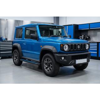 Maya Blue sidetrin (2 stk., aluminium) foto 1