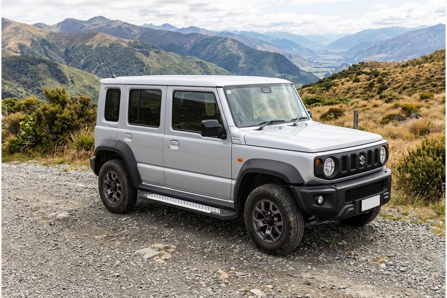 Suzuki Jimny 2018– Sidetrin Allmond Grey (2 stk., aluminium) Image