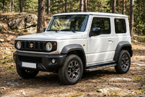 Suzuki Jimny 2018– BlackLine sidetrin (2 stk., aluminium) foto 1