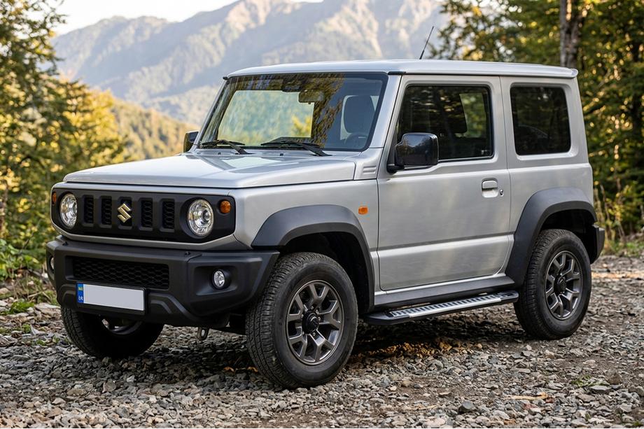 Suzuki Jimny 2018– Sidetrin Line (2 stk., aluminium) Foto 1