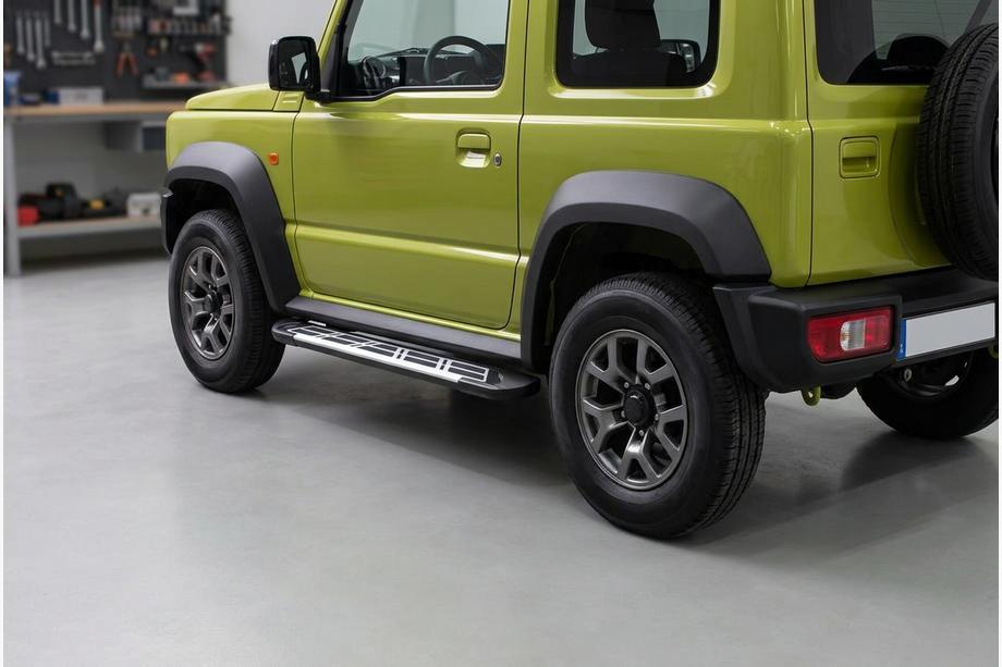 Suzuki Jimny 2018– Sunrise sidetrin (2 stk., aluminium) Image