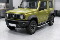 Suzuki Jimny 2018– Sidetrin Tayga Grey (2 stk., aluminium) foto 1