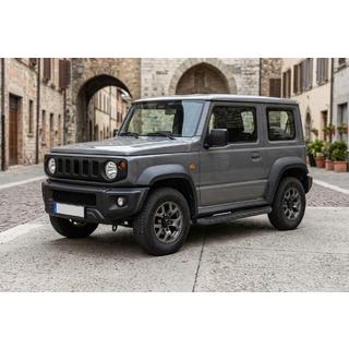 Sidetrin Tayga Black (2 stk., aluminium) Suzuki Jimny 2018– foto 1