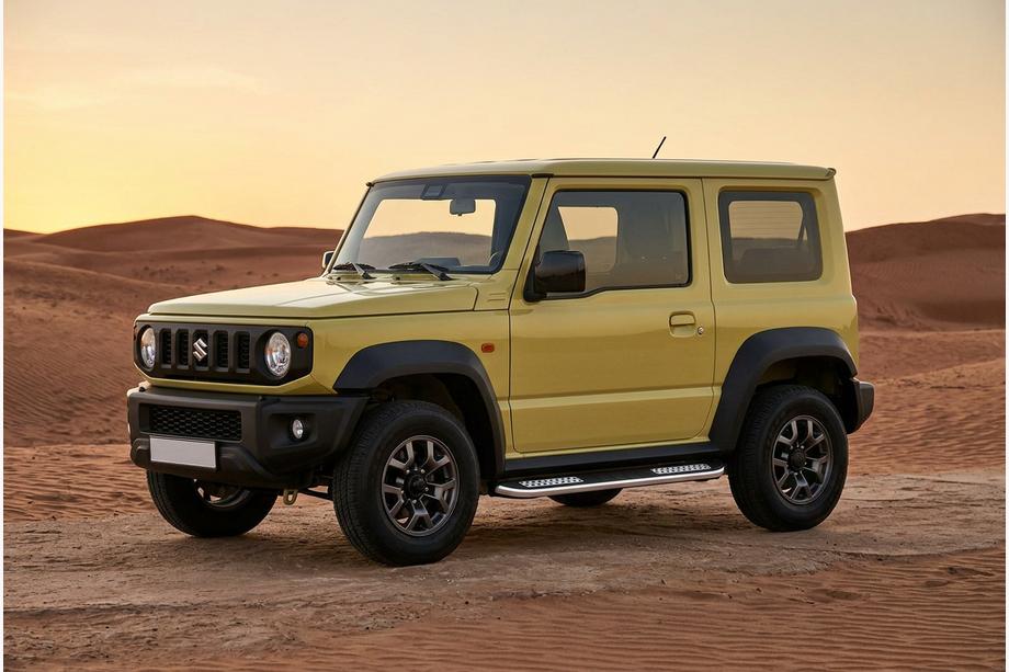 Suzuki Jimny 2018– Sidetrin Tayga V2 (2 stk., aluminium) Image