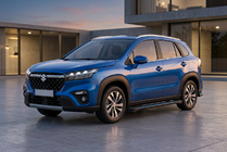Suzuki SX4 S-Cross 2021– Maya Blue sidetrin (2 stk., aluminium) foto 1