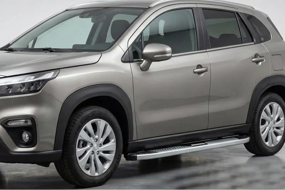 Suzuki SX4 S-Cross 2021– Mevsim Grey sidetrin (2 stk., aluminium) Image