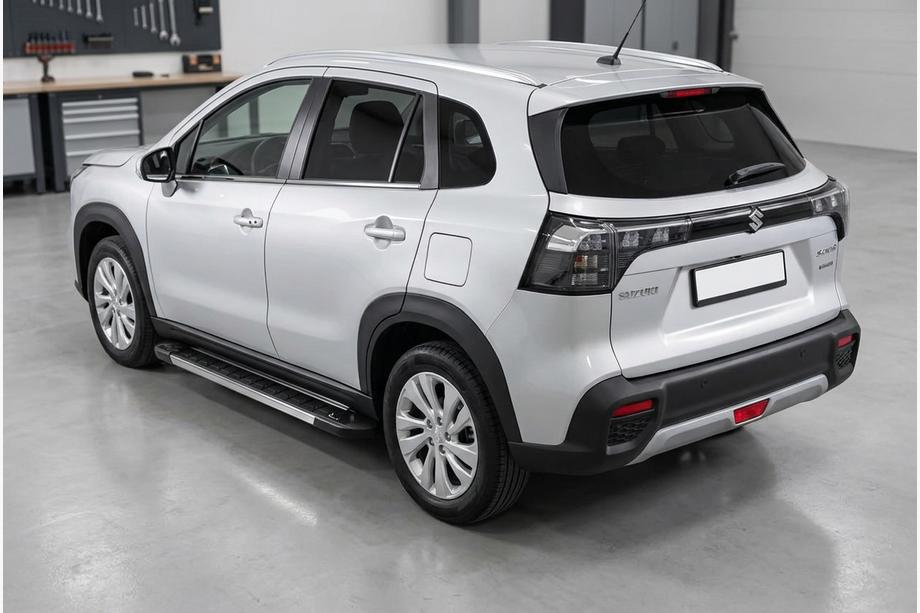 Suzuki SX4 S-Cross 2021– RedLine sidetrin (2 stk., aluminium) Image