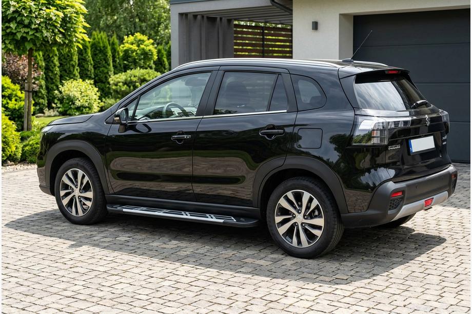 Suzuki SX4 S-Cross 2021– Sunrise sidetrin (2 stk., aluminium) Image
