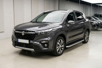 Suzuki SX4 S-Cross 2021– Sidetrin Tayga Grey (2 stk., aluminium) foto 1