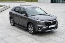 Suzuki SX4 S-Cross 2021– Sidetrin Tayga Black (2 stk., aluminium) foto 1