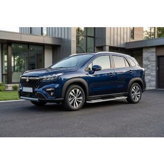 Sidetrin Tayga V2 (2 stk., aluminium) Suzuki SX4 S-Cross 2021– foto 1