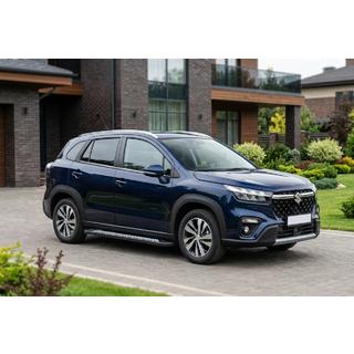 Sidetrin Vision New Black (2 stk., aluminium) Suzuki SX4 S-Cross 2021– foto 1