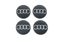 Audi Klistermærker til centerkapsler 65 mm (4 stk.) foto 2