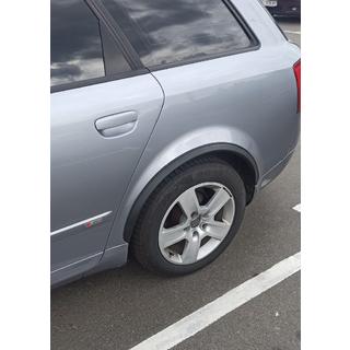 Hjulskærmslister (4 stk., sorte, ABS-plast) Audi A4 B6 2000–2004 foto 2