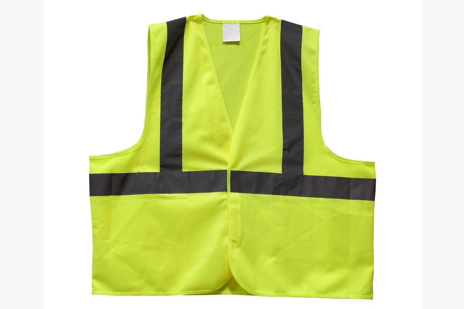 Advarselsvest str. XL gul SH-022 SAPFIRE Foto 1