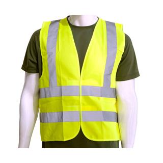 Signalvest str. XL gul SH-023 SAPFIRE foto 2