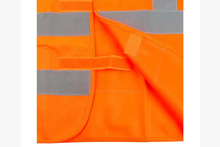 Advarselsvest XL orange SH-028 SAPFIRE Foto 4