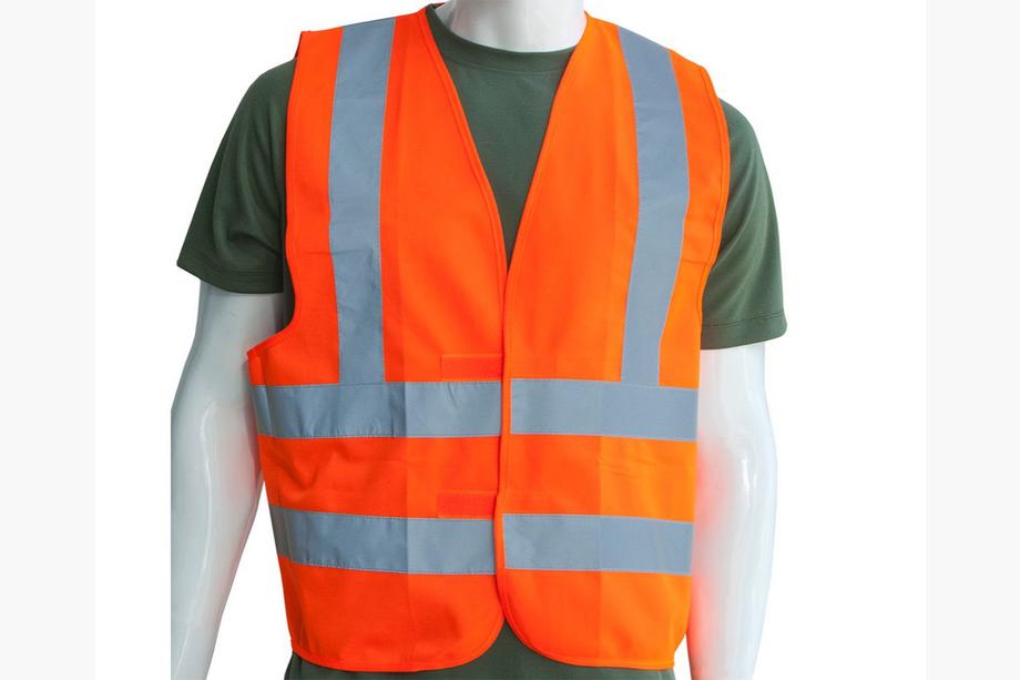 Advarselsvest XL orange SH-028 SAPFIRE Foto 1