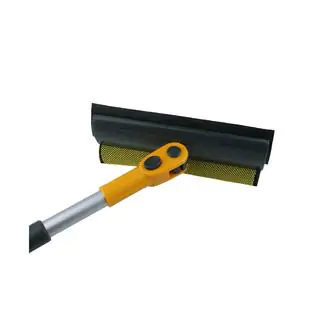 Vandskraber med TPR-gummilæbe og svamp med teleskopskaft 50-70 cm SAPFIRE foto 3