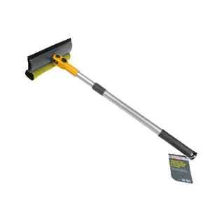 Vandskraber med TPR-gummilæbe og svamp med teleskopskaft 50-70 cm SAPFIRE foto 1