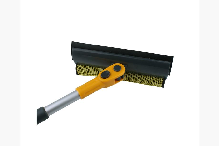 Vandskraber med TPR-gummilæbe og svamp med teleskopskaft 50-70 cm SAPFIRE Foto 3