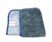 Dobbeltsidet mikrofiber- og kunstlæderklud 35x40 cm SA-226 SAPFIRE foto 2