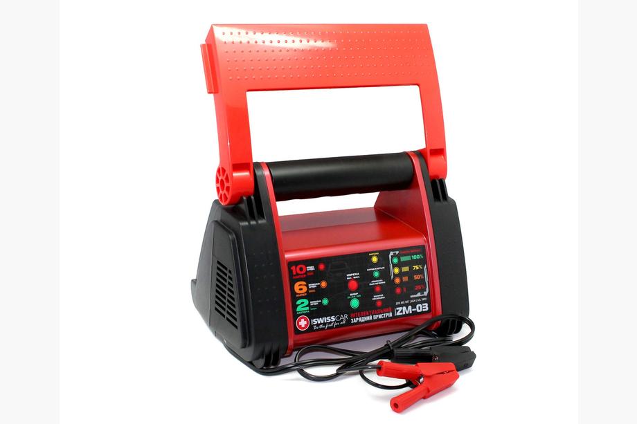 Automatisk intelligent batterioplader ZM-03 PROSWISSCAR Image