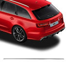 Audi A4 B7 2004–2008 Bagklapliste i rustfrit stål foto 1