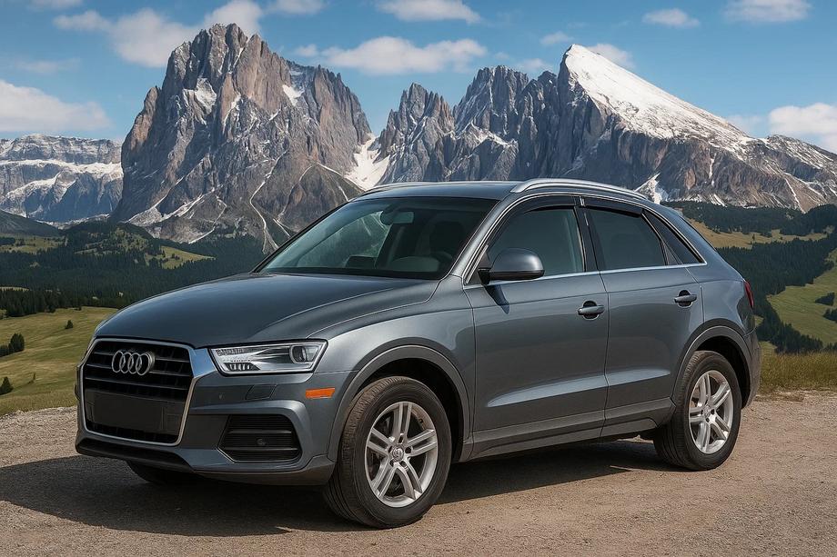 Audi Q3 2011–2019 Vindafvisere til sideruder (4 stk., HIC) Image