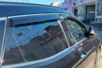 Infiniti FX 2008–2012 Vindafvisere med kromliste (4 stk., HIC) foto 1