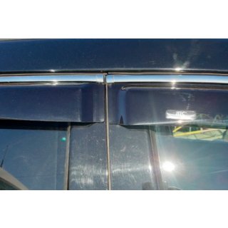 Vindafvisere med kromliste (4 stk., HIC) Infiniti FX 2008–2012 foto 3