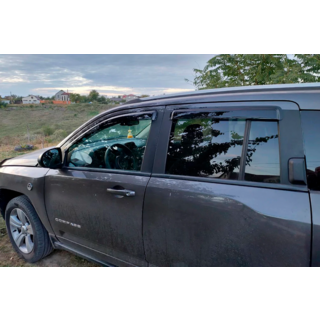 Vindafvisere til sideruder (4 stk., HIC) Jeep Compass 2006–2016 foto 2