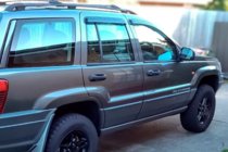 Jeep Grand Cherokee WJ 1999–2004 Vindafvisere til sideruder (4 stk., HIC) foto 6