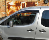 Citroen Berlingo 2008–2018 Vindafvisere til vinduer (2 stk., Sunplex Sport) foto 2