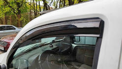 Fiat Doblo I 2001–2005 Vindafvisere til vinduer (2 stk., Sunplex Sport) foto 2