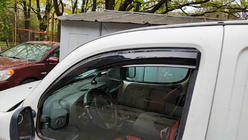 Fiat Doblo I 2005–2010 Vindafvisere til vinduer (2 stk., Sunplex Sport) foto 2