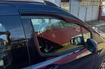 Ford Courier 2014–2023 Vindafvisere til vinduer (2 stk., Sunplex Sport) foto 3