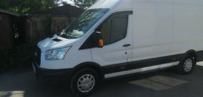 Ford Transit 2014– Vindafvisere til vinduer (2 stk., Sunplex Sport) foto 2
