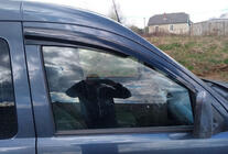 Opel Combo 2002–2012 Vindafvisere til vinduer (2 stk., Sunplex Sport) foto 1