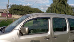 Renault Kangoo 2008–2020 Vindafvisere til vinduer (2 stk., Sunplex Sport) foto 1