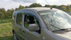 Renault Kangoo 2008–2020 Vindafvisere til vinduer (2 stk., Sunplex Sport) foto 4