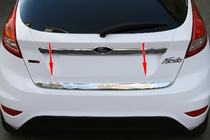 Ford Fiesta 2008–2017 Bagagerumskantliste (rustfrit stål) Carmos - Tyrkisk stål foto 3