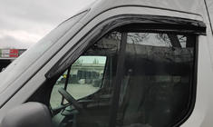 Nissan NV400 2010–2024 Vindafvisere til vinduer (2 stk., Sunplex Sport) foto 5